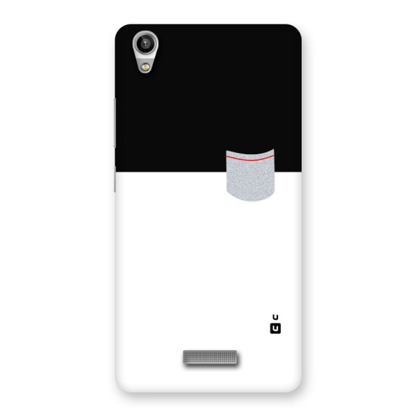Cute Pocket Simple Back Case for Lava-Pixel-V1