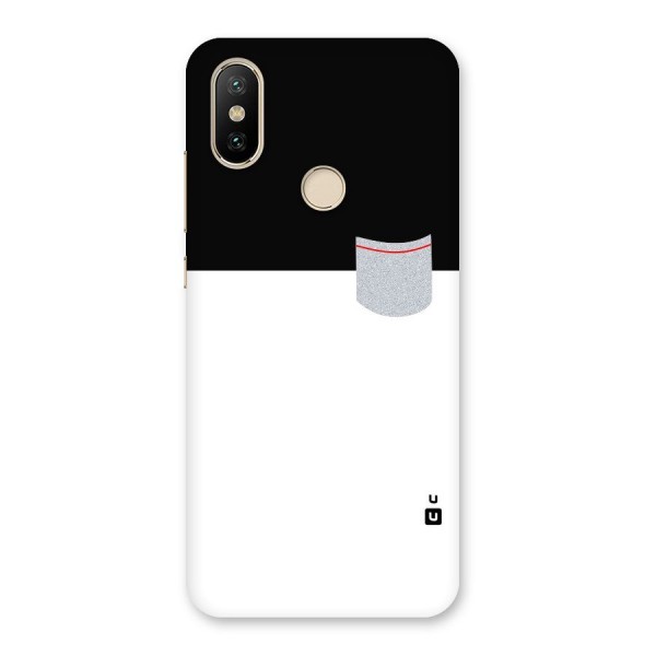 Cute Pocket Simple Back Case for Mi A2