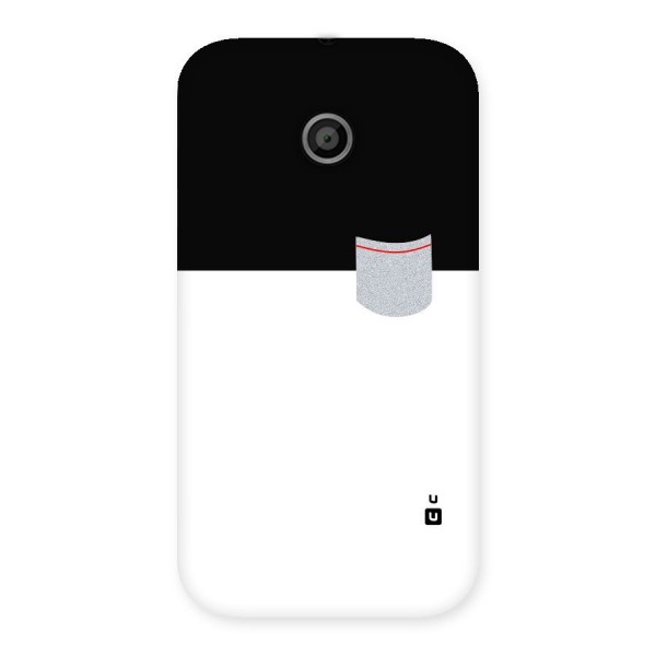 Cute Pocket Simple Back Case for Moto E