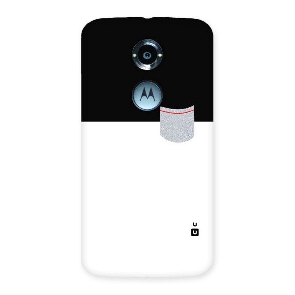 Cute Pocket Simple Back Case for Moto X 2nd Gen