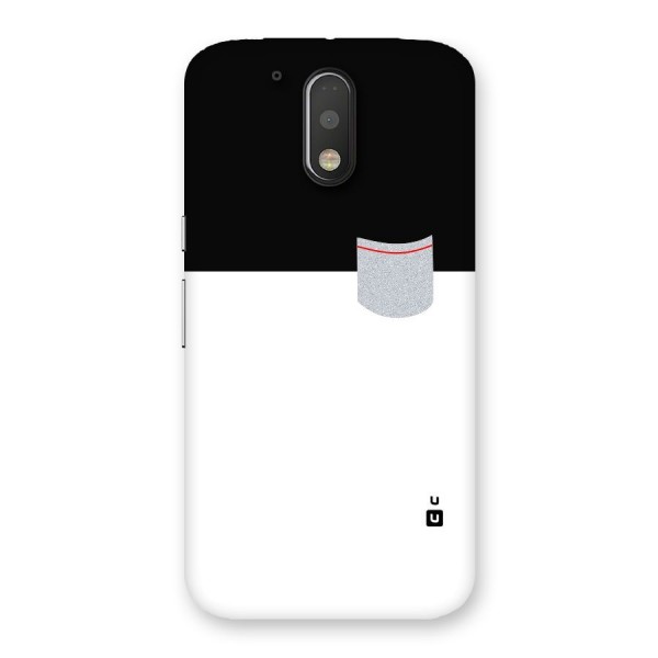 Cute Pocket Simple Back Case for Motorola Moto G4