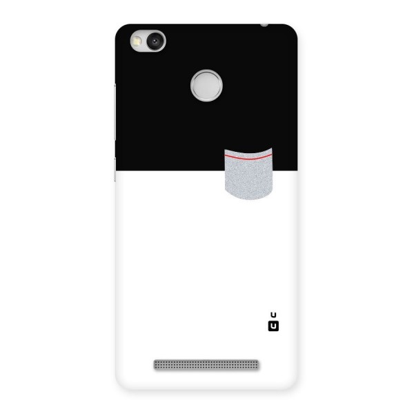 Cute Pocket Simple Back Case for Redmi 3S Prime