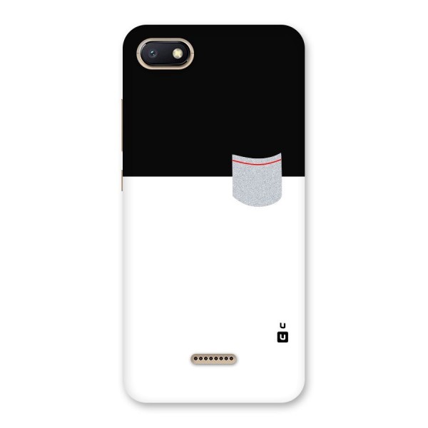 Cute Pocket Simple Back Case for Redmi 6A