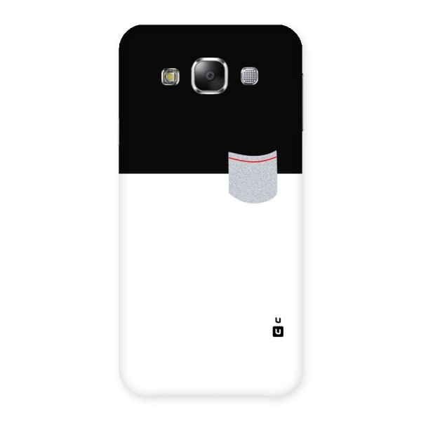 Cute Pocket Simple Back Case for Samsung Galaxy E5