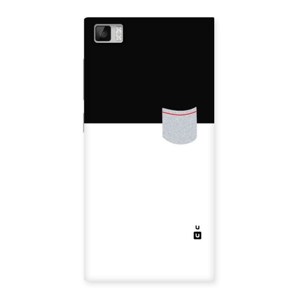 Cute Pocket Simple Back Case for Xiaomi Mi3