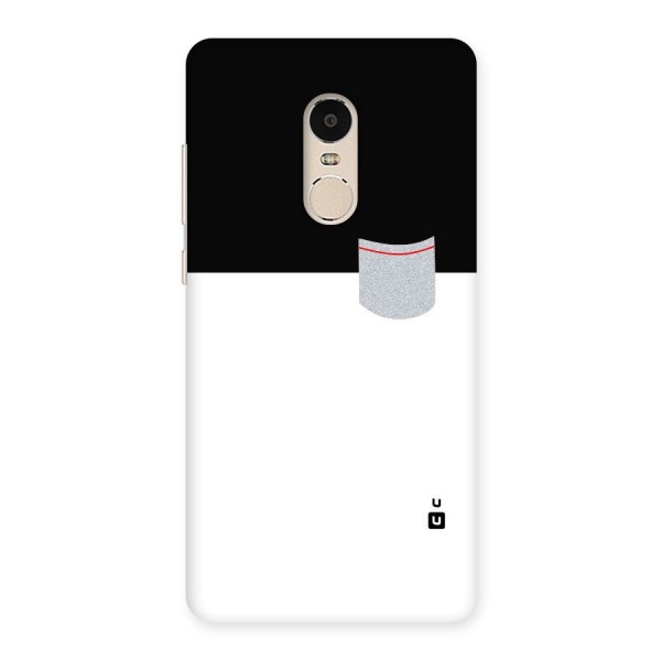 Cute Pocket Simple Back Case for Xiaomi Redmi Note 4