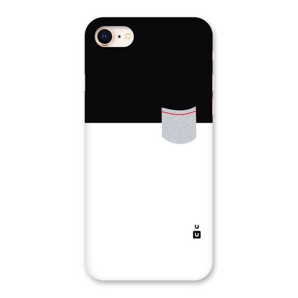 Cute Pocket Simple Back Case for iPhone 8
