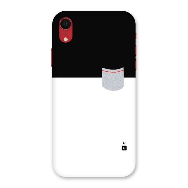 Cute Pocket Simple Back Case for iPhone XR