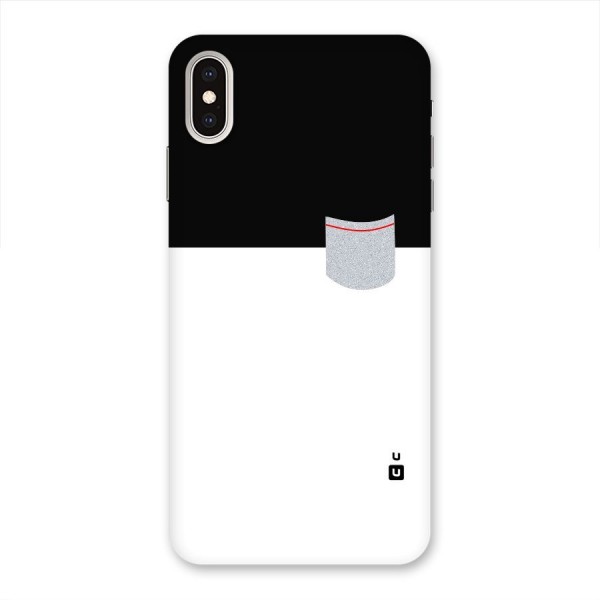Cute Pocket Simple Back Case for iPhone XS Max