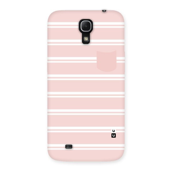 Cute Pocket Striped Back Case for Galaxy Mega 6.3