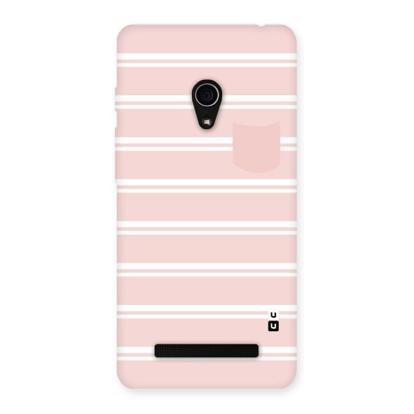 Cute Pocket Striped Back Case for Zenfone 5
