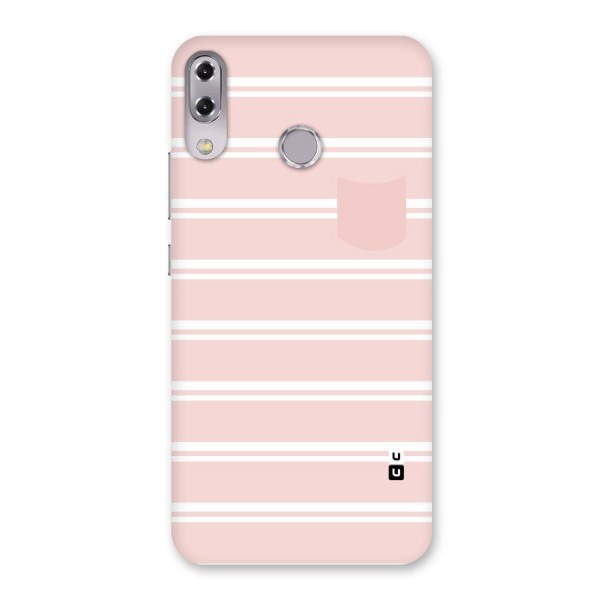 Cute Pocket Striped Back Case for Zenfone 5Z