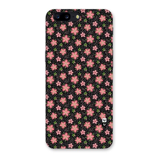 Cute Tiny Flowers Back Case for OnePlus 5