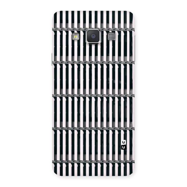 Dark Lines Pattern Back Case for Galaxy A3