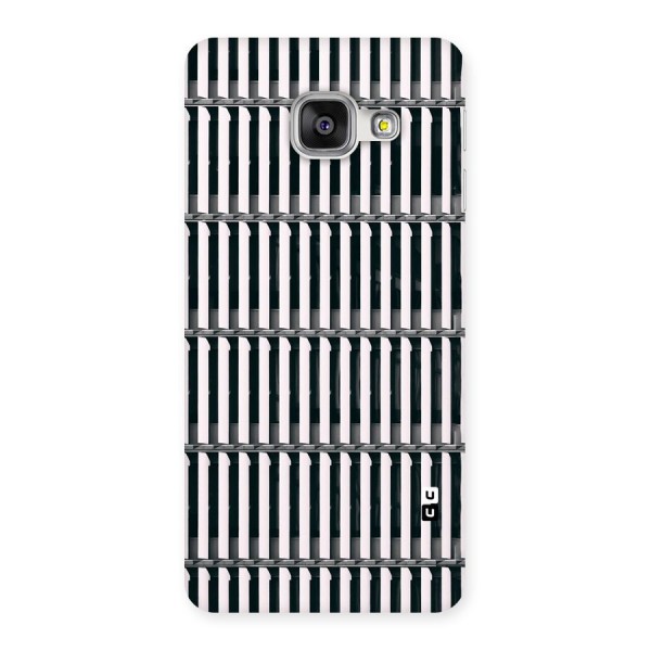 Dark Lines Pattern Back Case for Galaxy A3 2016