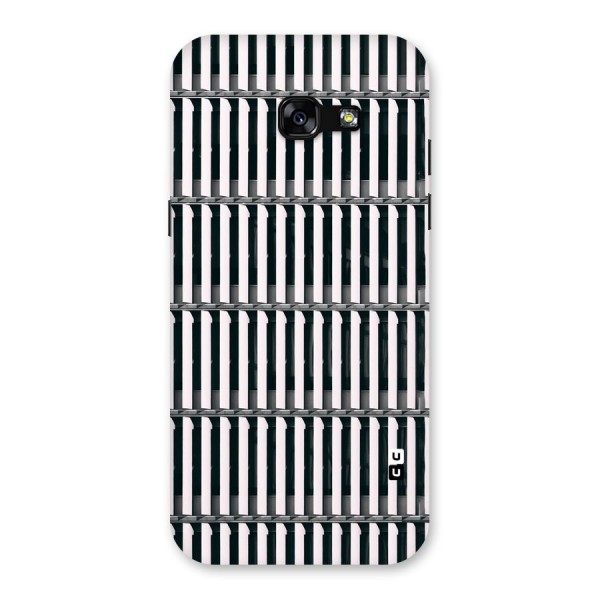 Dark Lines Pattern Back Case for Galaxy A5 2017