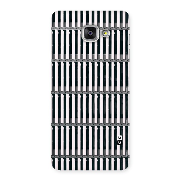 Dark Lines Pattern Back Case for Galaxy A7 2016