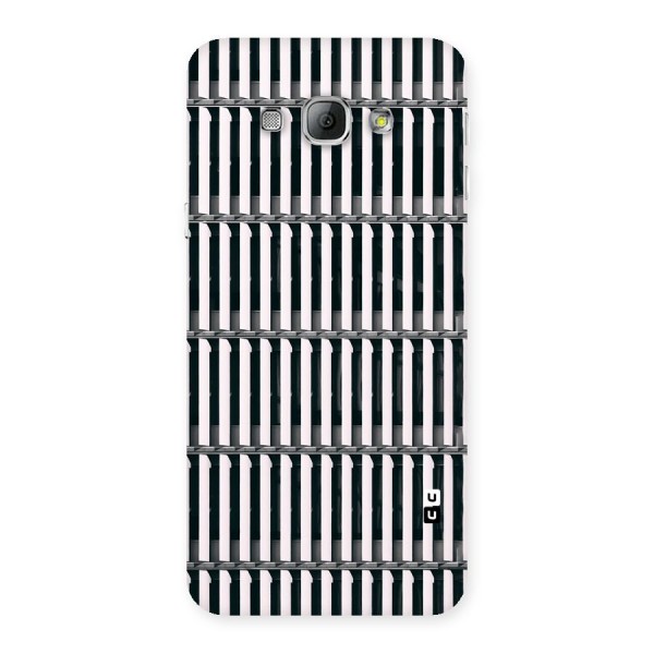 Dark Lines Pattern Back Case for Galaxy A8