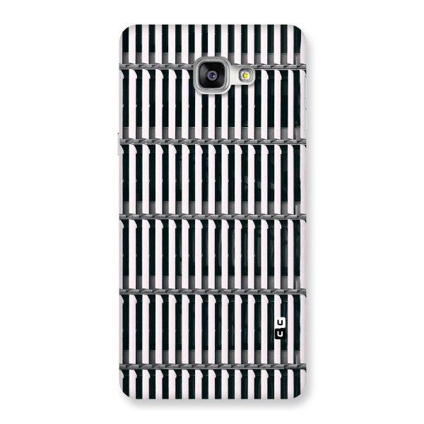 Dark Lines Pattern Back Case for Galaxy A9