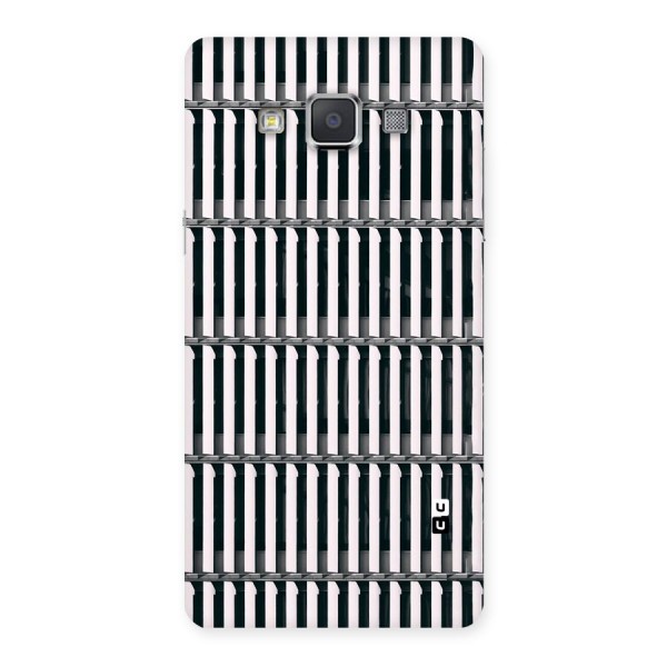 Dark Lines Pattern Back Case for Galaxy Grand 3