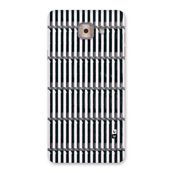 Dark Lines Pattern Back Case for Galaxy J7 Max