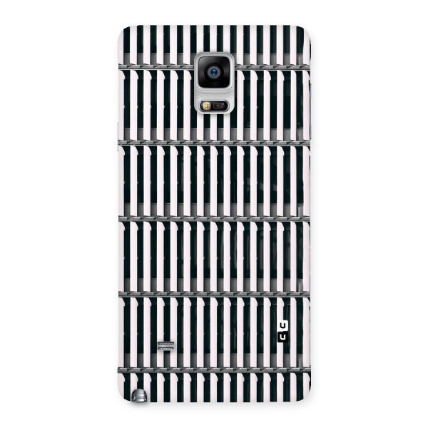 Dark Lines Pattern Back Case for Galaxy Note 4