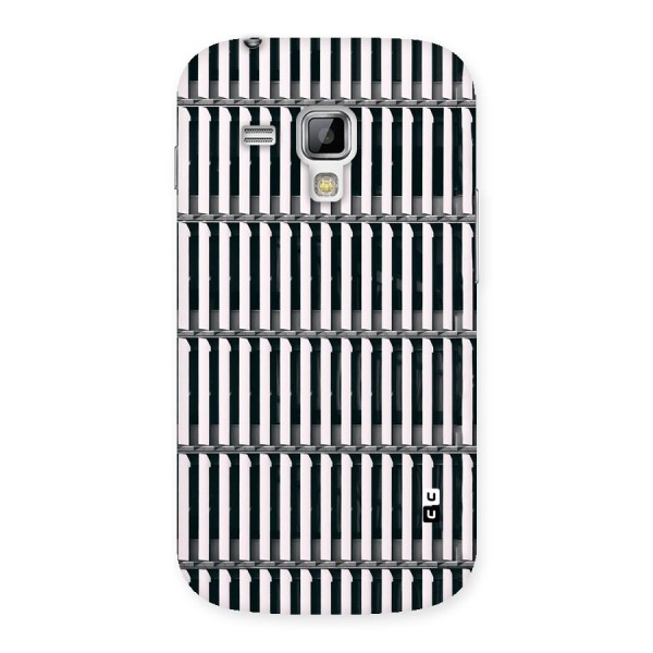 Dark Lines Pattern Back Case for Galaxy S Duos