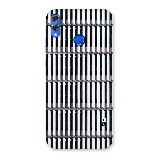 Dark Lines Pattern Back Case for Honor 8X