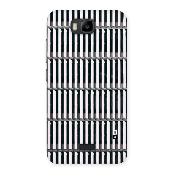 Dark Lines Pattern Back Case for Honor Bee