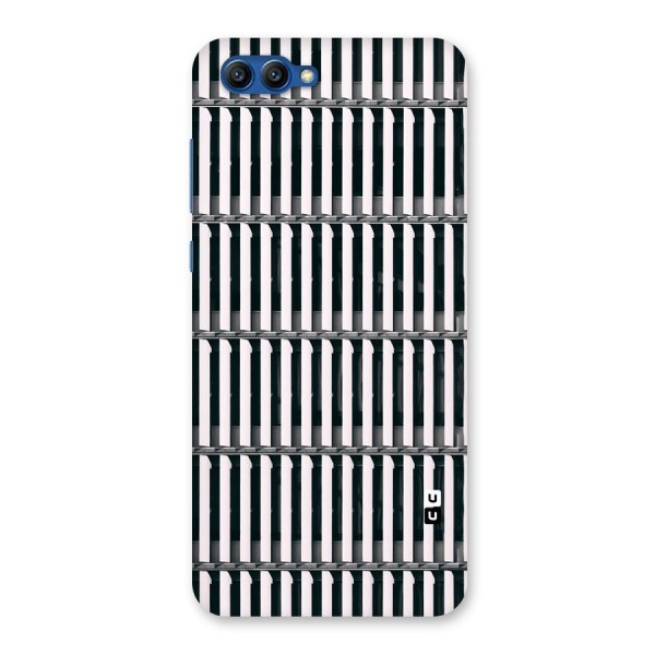 Dark Lines Pattern Back Case for Honor View 10