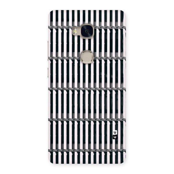 Dark Lines Pattern Back Case for Huawei Honor 5X