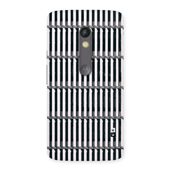 Dark Lines Pattern Back Case for Moto X Play
