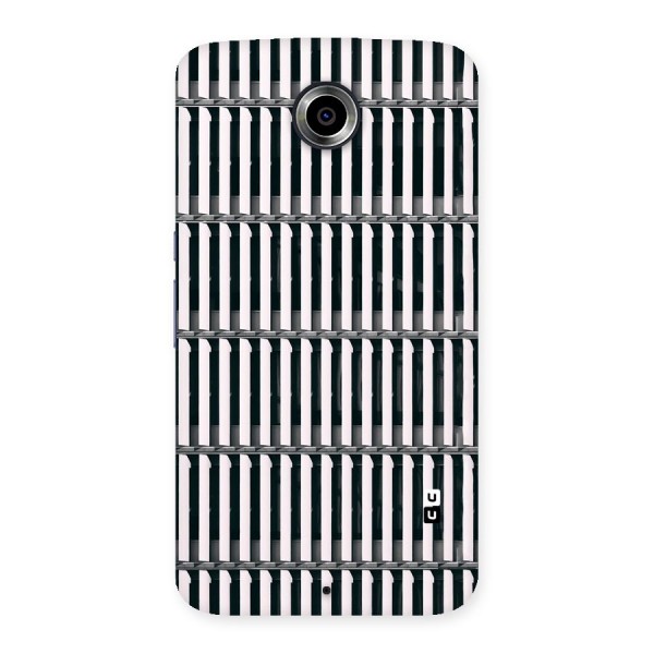 Dark Lines Pattern Back Case for Nexsus 6