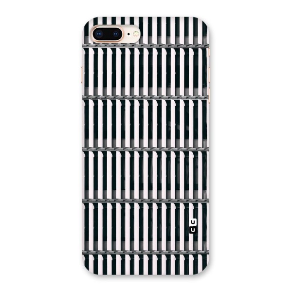 Dark Lines Pattern Back Case for iPhone 8 Plus