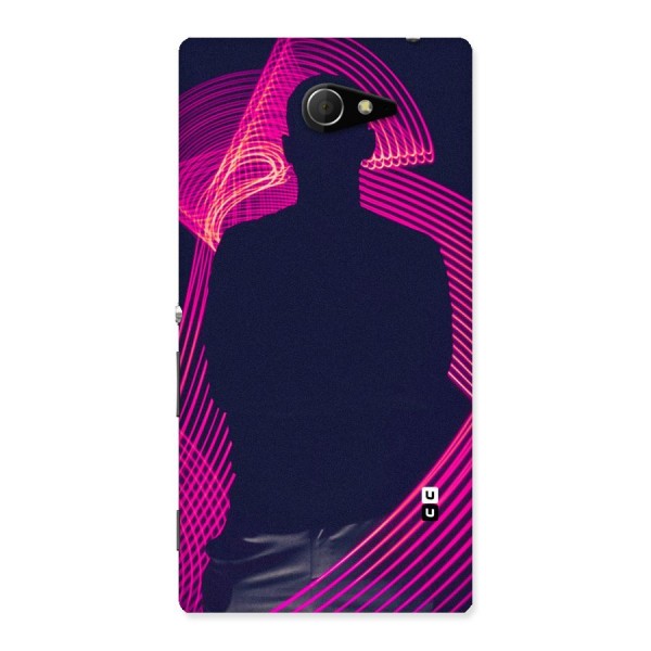 Dark Night DJ Back Case for Sony Xperia M2