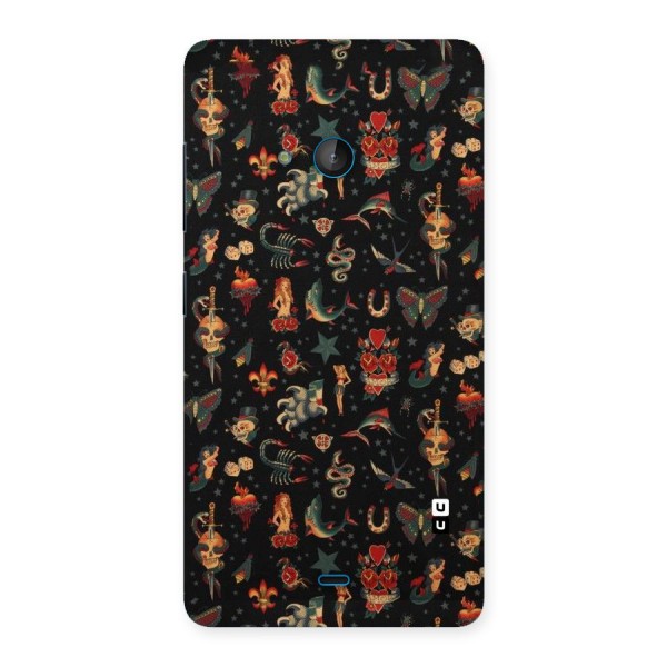 Dark Pattern Back Case for Lumia 540