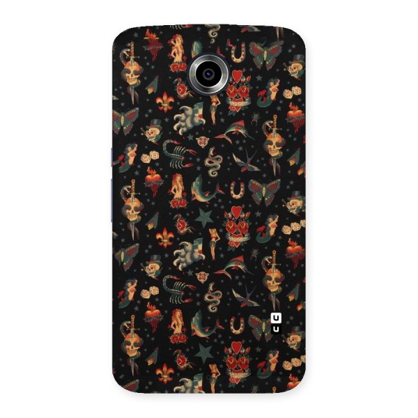 Dark Pattern Back Case for Nexsus 6