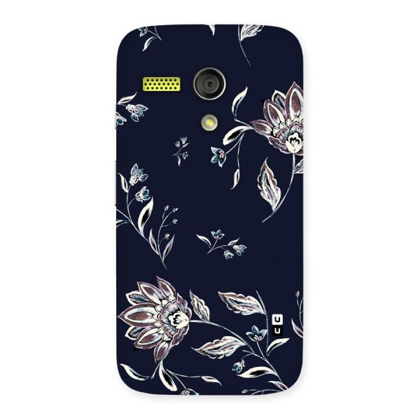 Dark Petals Back Case for Moto G