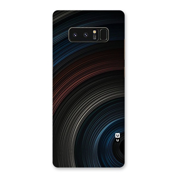 Dark Shade Swirls Back Case for Galaxy Note 8