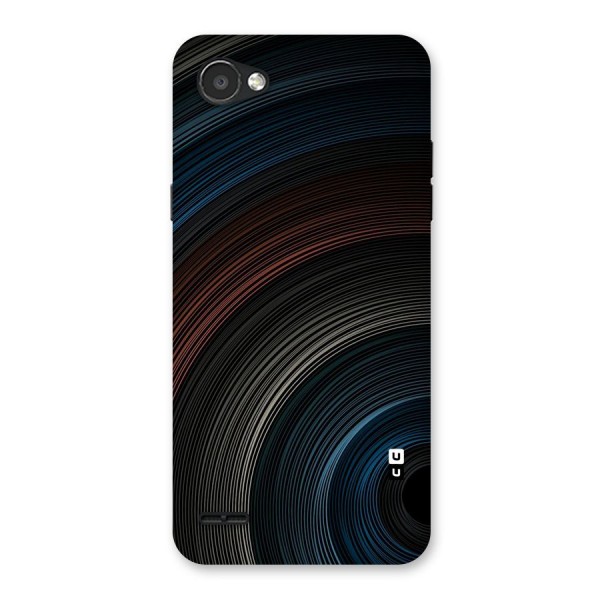 Dark Shade Swirls Back Case for LG Q6