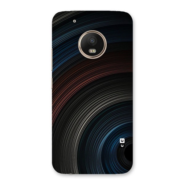 Dark Shade Swirls Back Case for Moto G5 Plus