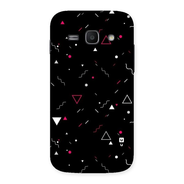 Dark Shapes Design Back Case for Galaxy Ace 3