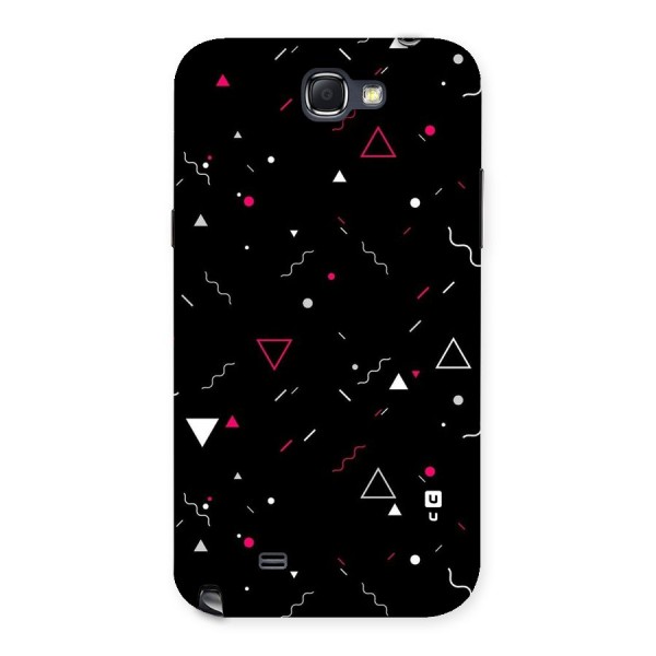 Dark Shapes Design Back Case for Galaxy Note 2