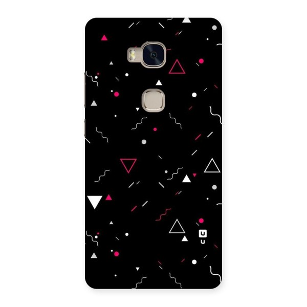 Dark Shapes Design Back Case for Huawei Honor 5X