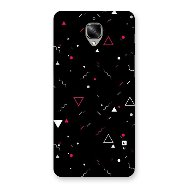 Dark Shapes Design Back Case for OnePlus 3T
