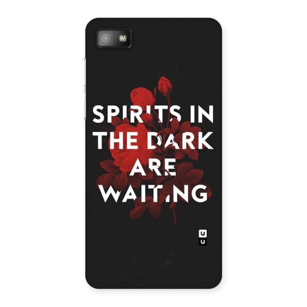 Dark Spirits Back Case for Blackberry Z10