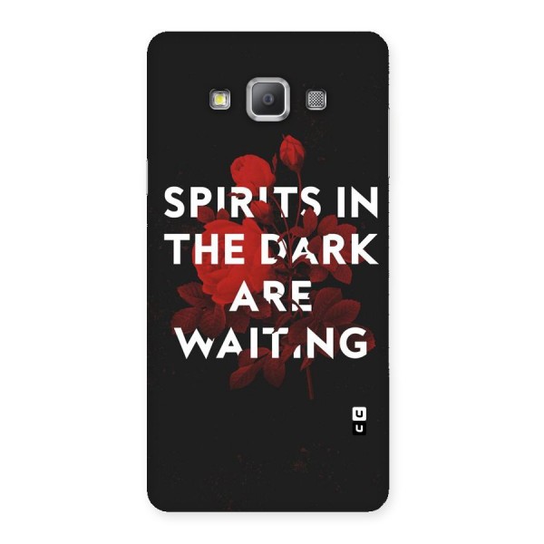 Dark Spirits Back Case for Galaxy A7