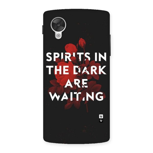 Dark Spirits Back Case for Google Nexsus 5