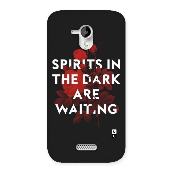 Dark Spirits Back Case for Micromax Canvas HD A116