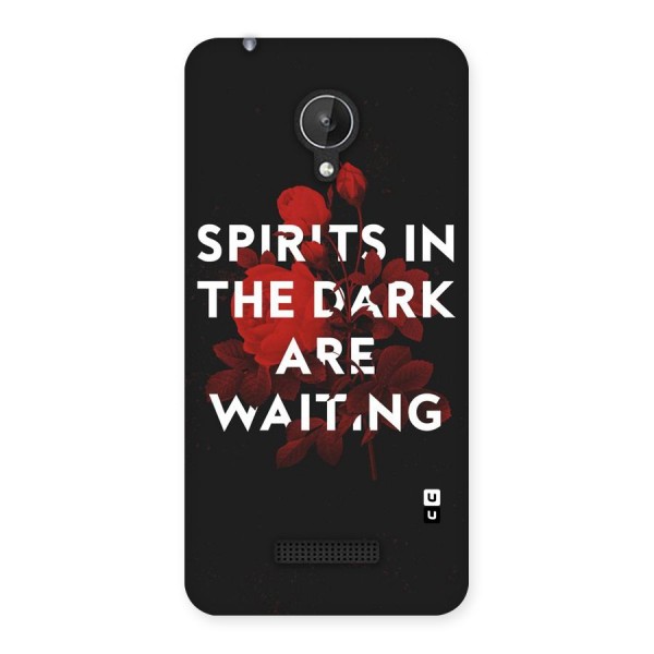 Dark Spirits Back Case for Micromax Canvas Spark Q380